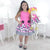 Panda Dress For Girl and Baby Matching Doll Helo and Girl - Dress
