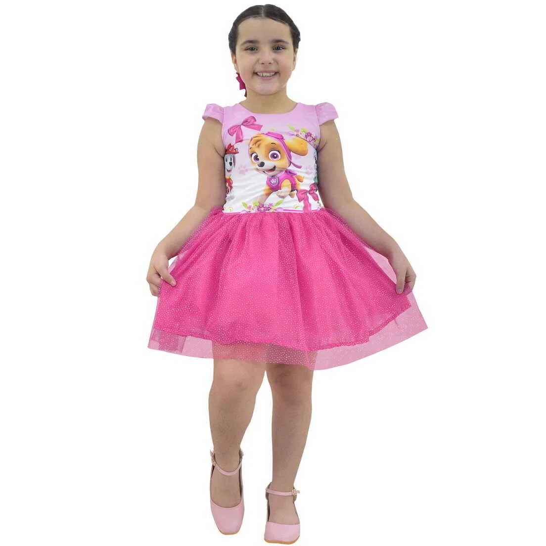 Paw Patrol Skye Dress, Birthday Baby and Girl Clothes 8 US numeric