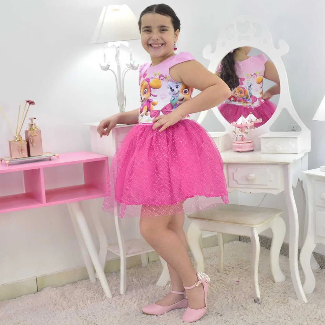 Paw Patrol Skye Dress, Birthday Baby and Girl Clothes 8 US numeric Paw Patrol Skye Dress, Birthday Baby and Girl Clothes 8 US numeric