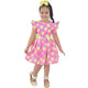 Pineapple Cute Pink Casual Fruit Dress - Girls 1 to 10 Years