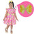Pineapple Cute Pink Casual Fruit Dress + Hair bow - Dress