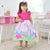Pink Dinosaur Dress For Baby and Girl Birthday Party - Dress