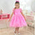 Pink Girl’s Dress With French Tulle: Wedding And Graduation - Dress