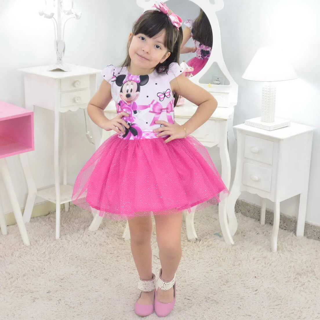 pink minnie mouse tutu dress Minnie dress pink tutu