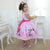 Pink Minnie Dress + Hair Bow Clothes Birthday Party - Dress