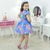 Pocoyo Blue Dress For Girl Children Party - Dress