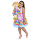 Pop It Dress, Baby Girl and Doll Helo Matching