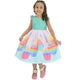Pop It Fidget Toy Dress For Baby and Girl, Birthday Party