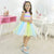 Pop It Fidget Toy Dresses Tutu Skirt + Hair Bow Birthday Baby and Girl Tutu Clothes - Dress