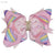 Pop It Pink Dress + Hair Bow Birthday Baby Girl Clothes - Dress