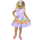 Pop It Toy Fidget Dress, Birthday Baby and Girl Clothes/Costume