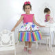 Preschool Picture Slime Dress, For Girls and Babies Graduation