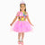 Princess Peach Dress With Led Light And Flashing Crown - Super Mario Costume