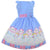 Rain Of Love And Blessings Dress - Party Blue - Dress