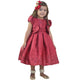 Red Glitter Dress with Bolero Baby Girl, Birthday or Formal Party Outfit
