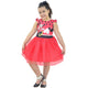 Vestido rojo de Minnie, ropa de cumpleaños para bebé y niña con tutú