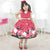 Red Minnie Dress Birthday Party Outfit For Baby Girl - Dress