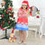 Santa Claus Girl Trapeze Dress and Santa Hat - Dress