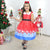 Santa Claus Theme Girl Dress Bag and Christmas Tree To Assemble - Dress