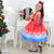 Santa Claus Theme Girl Dress Bag and Christmas Tree To Assemble - Dress