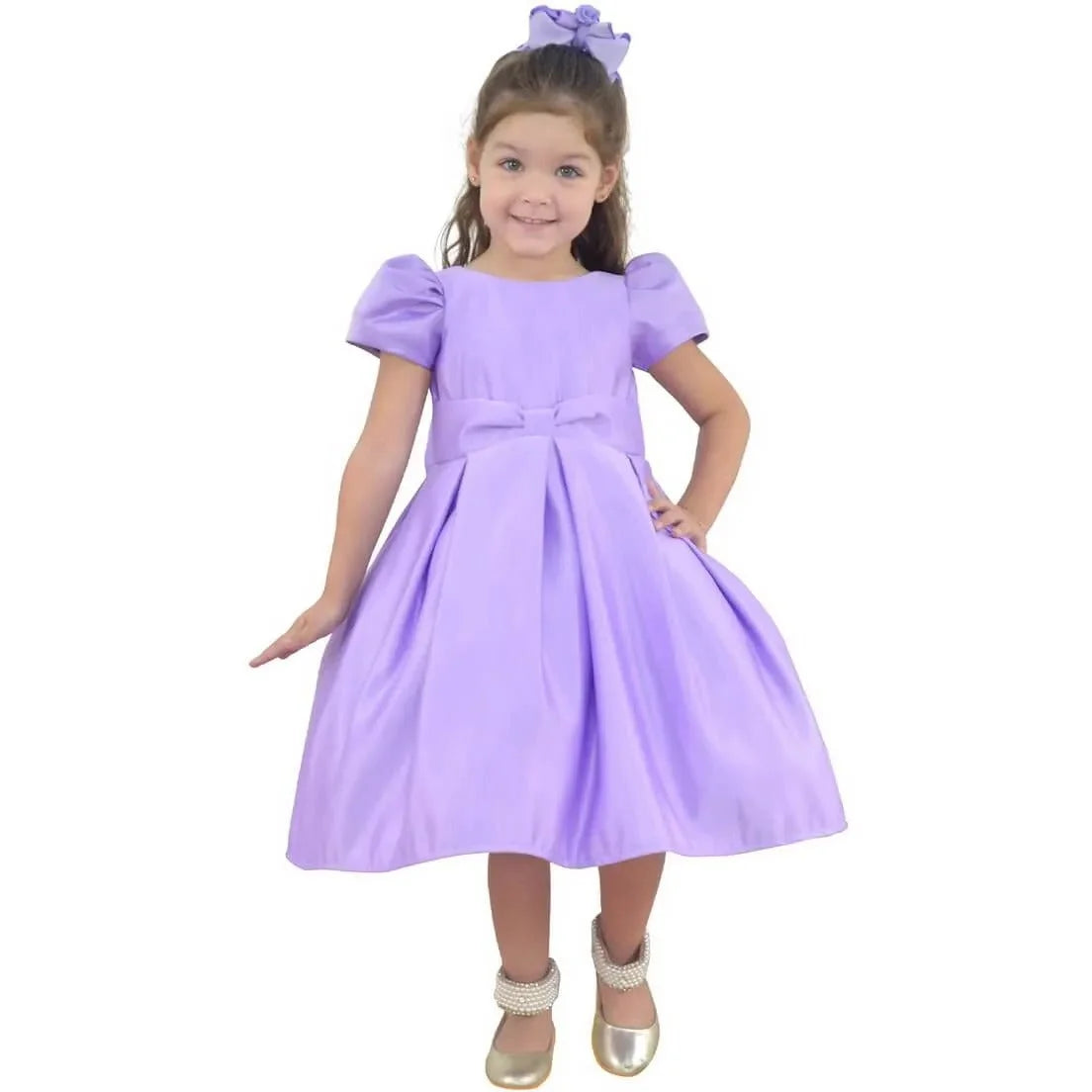 Sofia Lilac Children's Dress