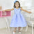 Soft Blue Dress Baby Girl Birthday or Formal Party Outfit - Dress