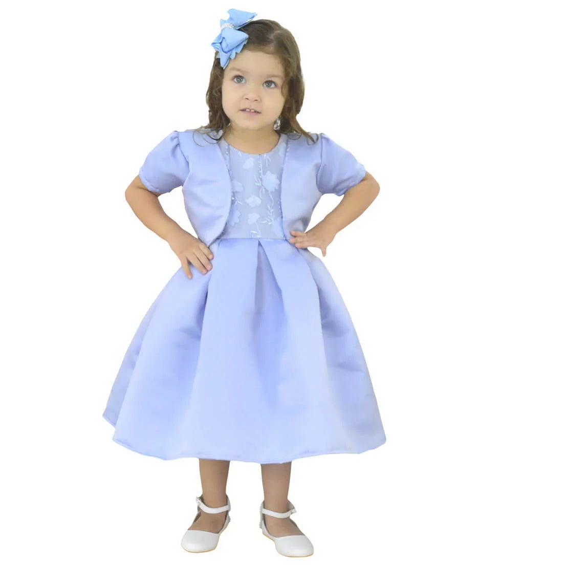 blue dress with bolero White And Blue Striped Maxi Dress S main image 1