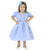 Soft Blue Dress with Bolero Baby Girl Birthday or Formal Party Outfit - Dress