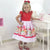 Strawberry Shortcake Baby Dress For Girl Birthday Party - Dress