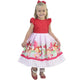 Strawberry Shortcake Baby Dress For Girl, Birthday Party