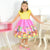 Super Mario Dress - Princesa Peach outfit for girls