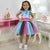 TikTok Blue Dress Birthday Baby and Girl Tutu Clothes - Tik Tok - Dress