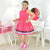 TikTok Pink Dress Birthday Baby and Girl Clothes + Hair Bow - Dress