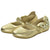 Toddler Girls’ with pearls Ballet Flats - Shoes - Gold-Old Color - Shoes