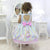 Unicorn Royalty Dress + Hair Bow + Girl Petticoat Clothes Birthday Party - Dress