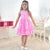 Barbie Pink Casual Dress Influencer Fashionista Blogger Girl + Hair Bow