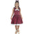 Casual Marsala Girl's Dress Elegant + Hair Bow