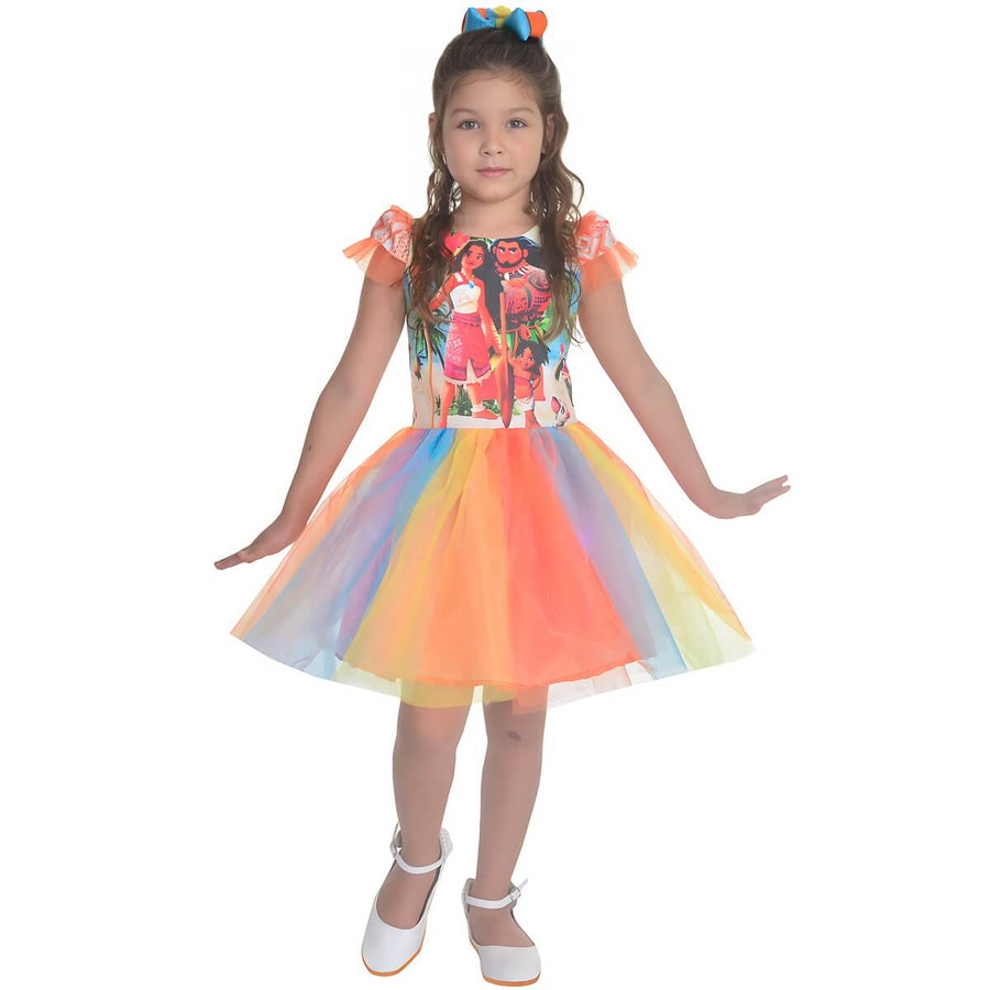 Moana 2 Dress - Luxury Colored Tutu Skirt