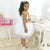 Watercolor Dress White Tule Skirt - Abc Painting o 7 + Hair Bow + Girl Petticoat Clothes Birthday Party - Dress