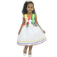 Watercolor Dress White Tule Skirt - Abc Painting o 7