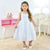 White Laise Dress with Bolero for Christening and Communion - Dress