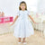 White Laise Girl’s Dress + Bolero + Bonnet: Baptism And Communion - Dress